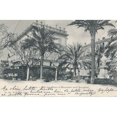 Cannes - Café des Allées vers 1900